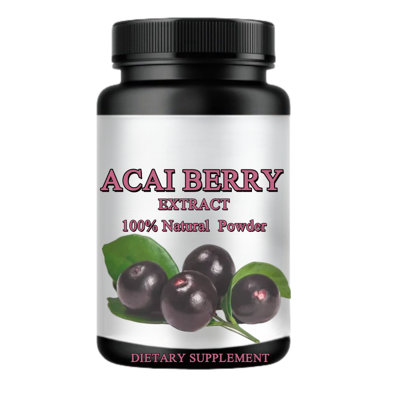 Acai Berry Extract Capsules Manufacturer - Natural Herbal Supplement Acai Berry Powder