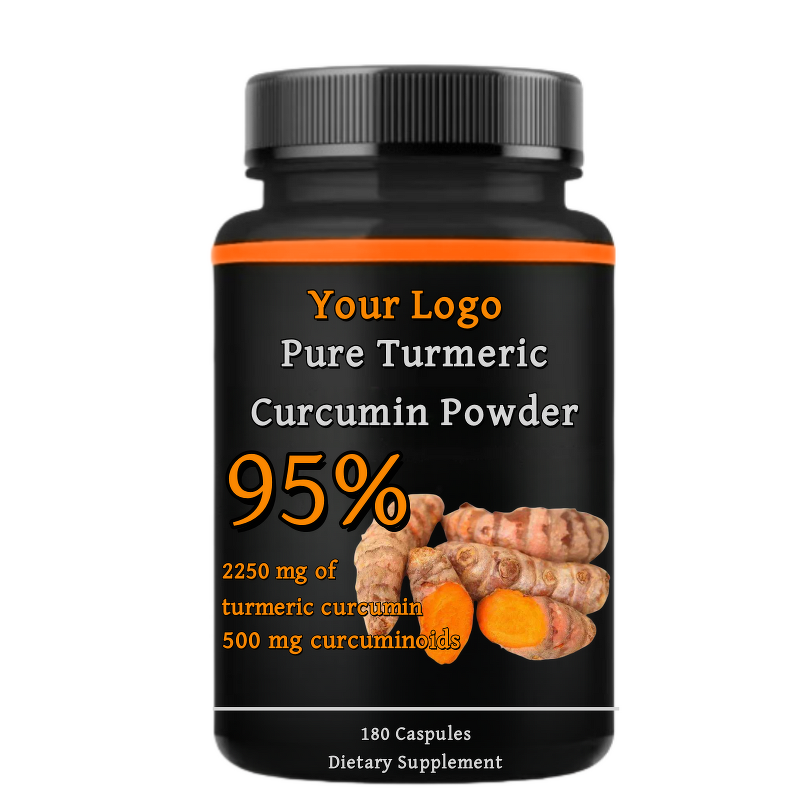 Curcumin Capsules Manufacturer - Health Supplement with Turmeric Root Extract Powder