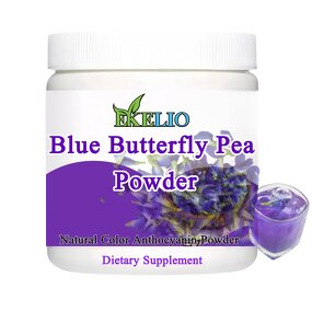 Butterfly Pea Flower Powder Manufacturer - Food Coloring Blue Matcha Water Soluble 400 Mesh