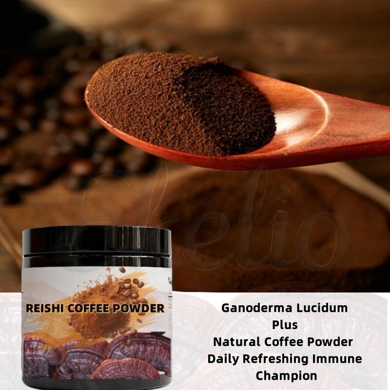 Red Reishi Mushroom Extract Manufacturer - Ganoderma Lucidum 30% 40% 50% Polysaccharide Coffee