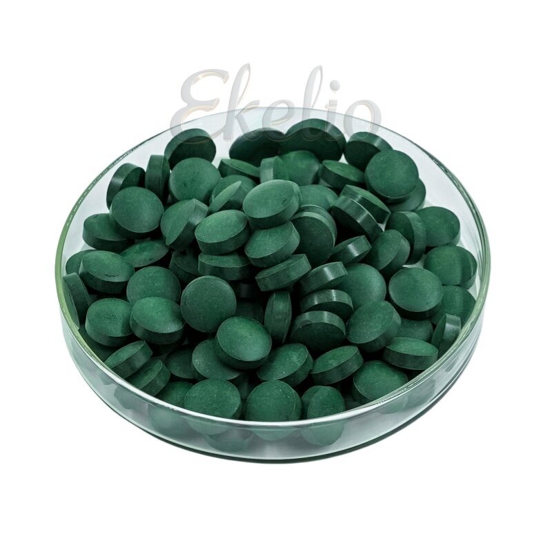 Spirulina Tablets Manufacturer - Food Grade 5/5 Mixed 250mg 500mg Green Extract