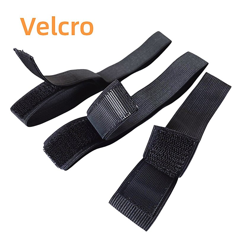 Elastic Band Manufacturer - Your Logo Elastic Adjustable Melt Edge Belt Velcroes Edge Band