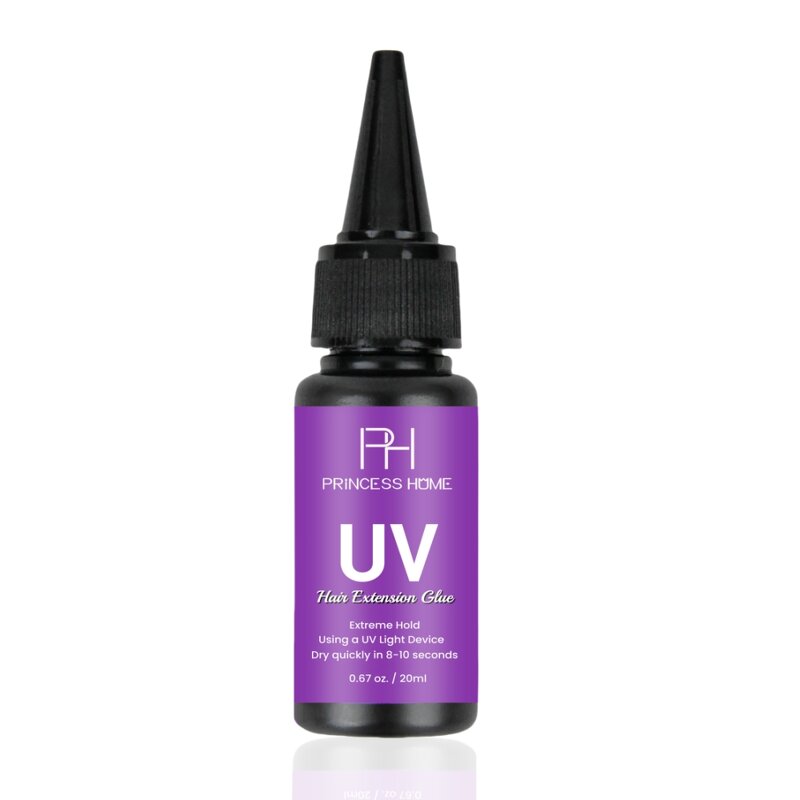 UV Hair Bonding Glue Manufacturer - Wholesale Perfect Hold Hair Weaving Professional Clear 20ML