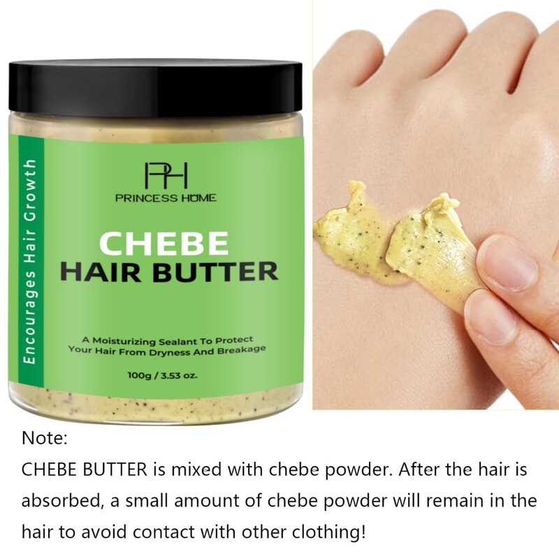 Chebe Hair Butter Manufacturer - 100g Private Label 100% Natural Organic Anti-hair Loss Custom Powder