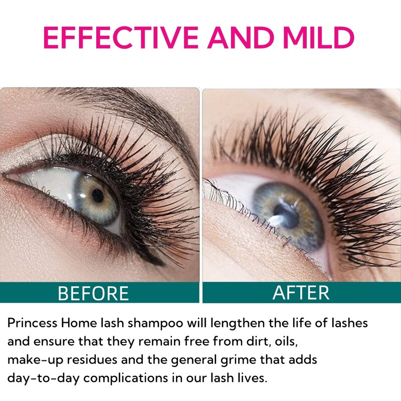 Eyelash Cleanser Foam Manufacturer - Wholesale Custom Logo No Tears Formula Soft 60ml