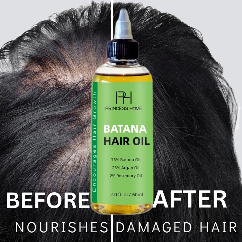 Batana Hair Oil Manufacturer - Private Label 60ml Pure Raw Honduras Cold Pressed Dry Damaged Hair