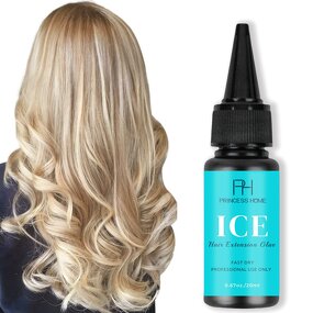 Hair Extension Glue Gel Manufacturer - High Quality Custom Logo Human Hair Extension Ice Cold Bond