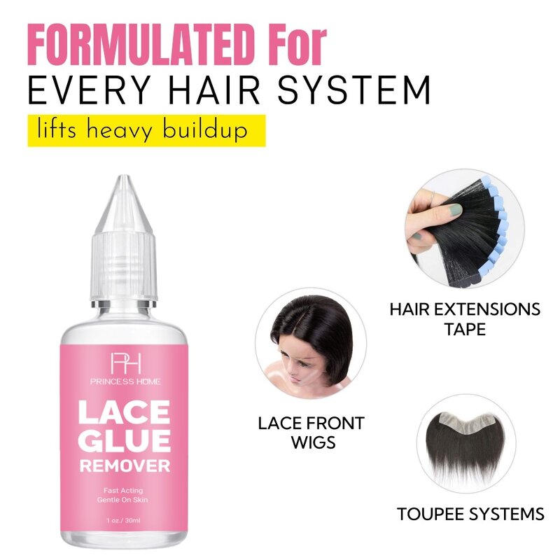 Lace Glue Remover Manufacturer - Private Label Fast Dry Not Irritating Mild 30ml Clear Melt
