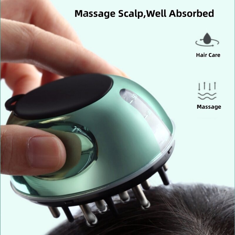 Scalp Oil Applicator Manufacturer - Mini Massage Comb Anti-hair Loss Liquid Guide Hair Growth Care