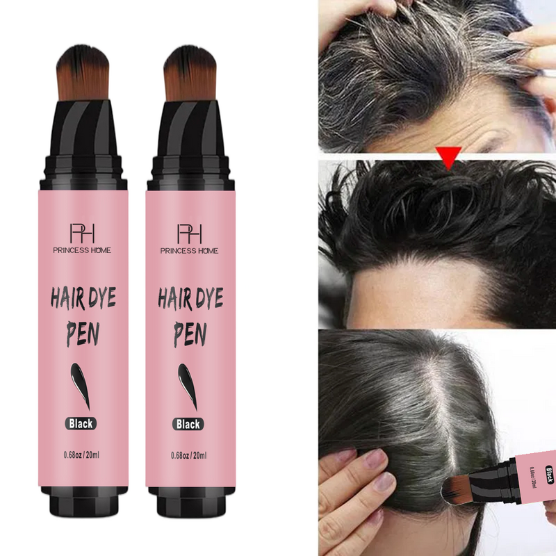 Hair Dye Pen Manufacturer - 20ML Private Label Lasting Hold Natural Herbal Vegan Cover Gray Hair