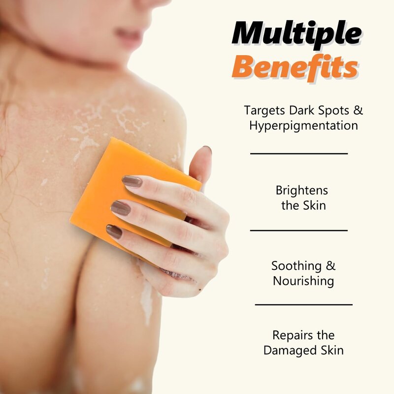 Turmeric Soap Manufacturer - Wholesale Custom Logo Deep Cleansing Moisturizing Anti Acne Whitening 100g