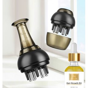 Scalp Massager Comb Manufacturer - Scalp Massager With Oil Anti-hair Loss Liquid Guide Massage Comb