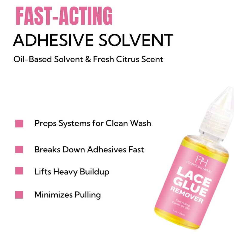 Lace Remover Manufacturer - Wholesale Private Label 30ml Non Sensitive Easy Remove Adhesive