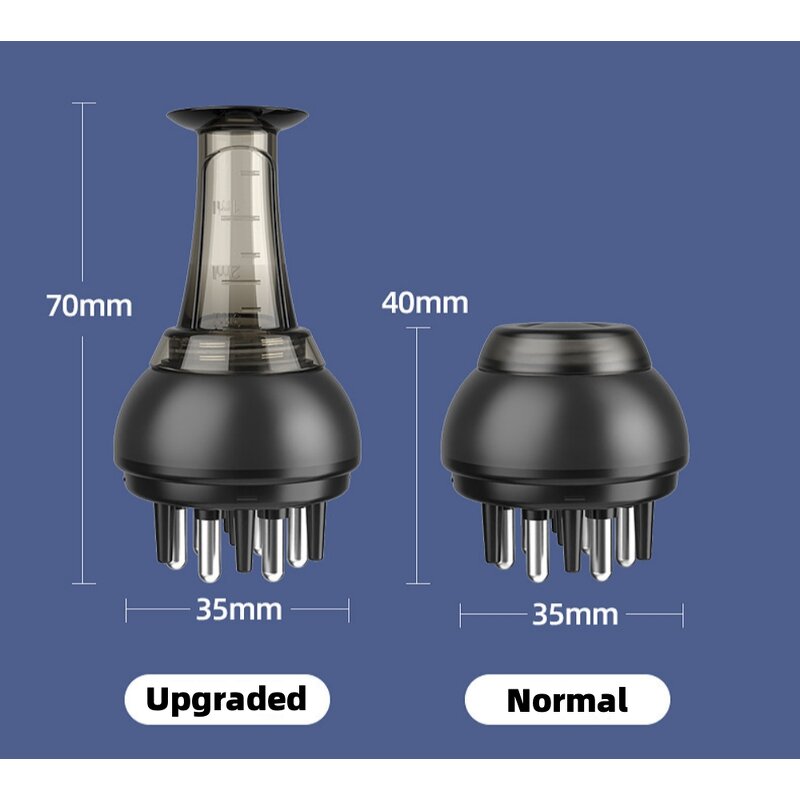 Scalp Massager Comb Manufacturer - Scalp Massager With Oil Anti-hair Loss Liquid Guide Massage Comb
