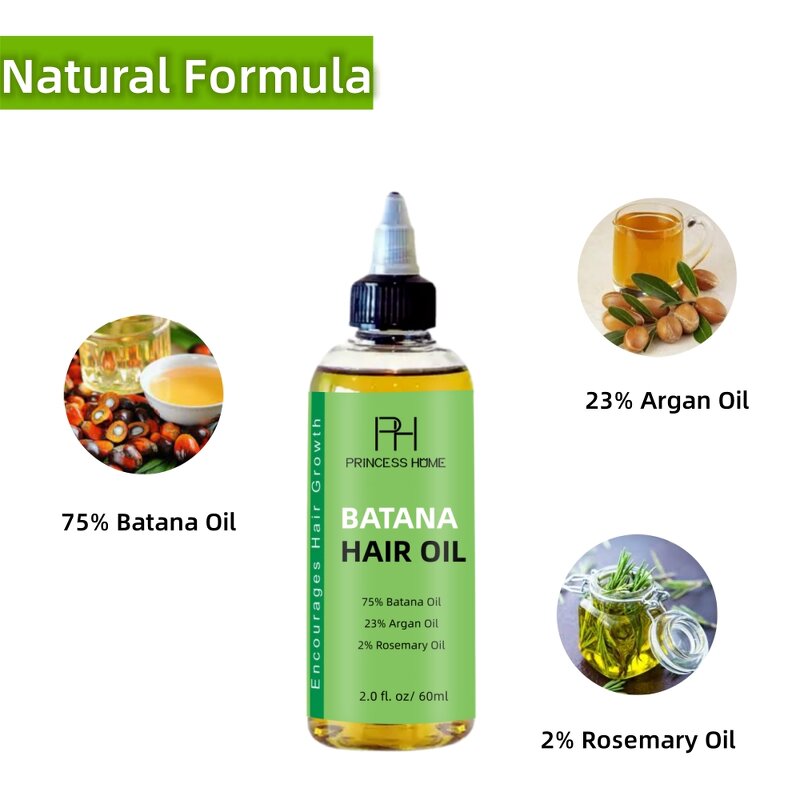 Batana Oil Manufacturer - OEM Private Label Batana & Rosemary Oil Visibly Thicker Healthier Hair