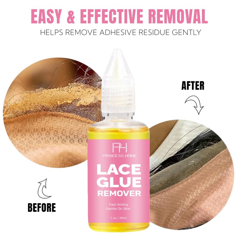 Lace Remover Manufacturer - Wholesale Private Label 30ml Non Sensitive Easy Remove Adhesive