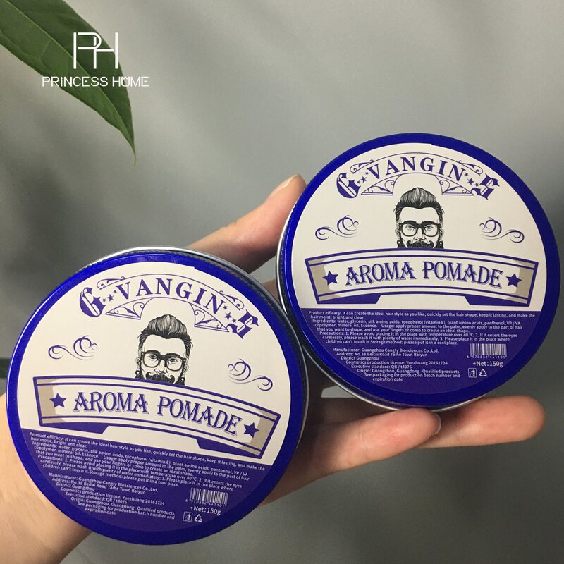 Hair Pomade Manufacturer - Blueberry Scent Water Soluble Fire Holding Barber Shop Use