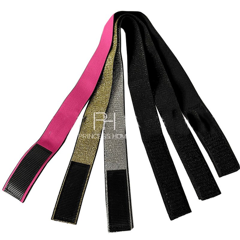 Elastic Band Manufacturer - Your Logo Elastic Adjustable Melt Edge Belt Velcroes Edge Band