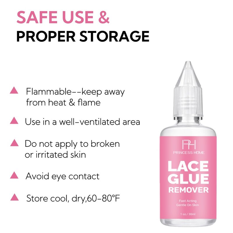 Lace Glue Remover Manufacturer - Private Label Fast Dry Not Irritating Mild 30ml Clear Melt