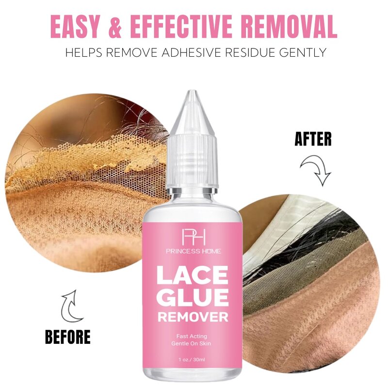 Lace Glue Remover Manufacturer - Private Label Fast Dry Not Irritating Mild 30ml Clear Melt