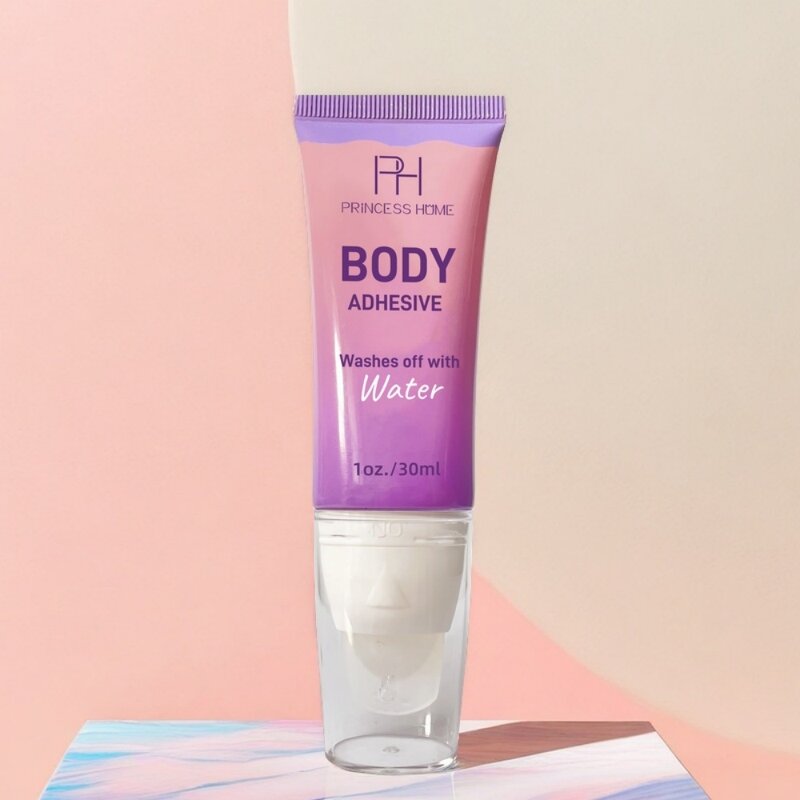 Body Adhesive Glue Manufacturer - OEM Extra Hold Water Resistant Washable Cosmetic 30ML