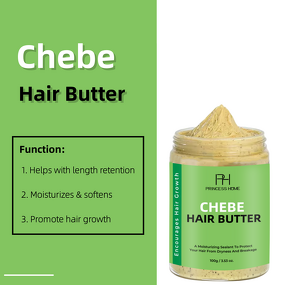 Chebe Hair Butter Manufacturer - 100g Private Label 100% Natural Organic Anti-hair Loss Custom Powder