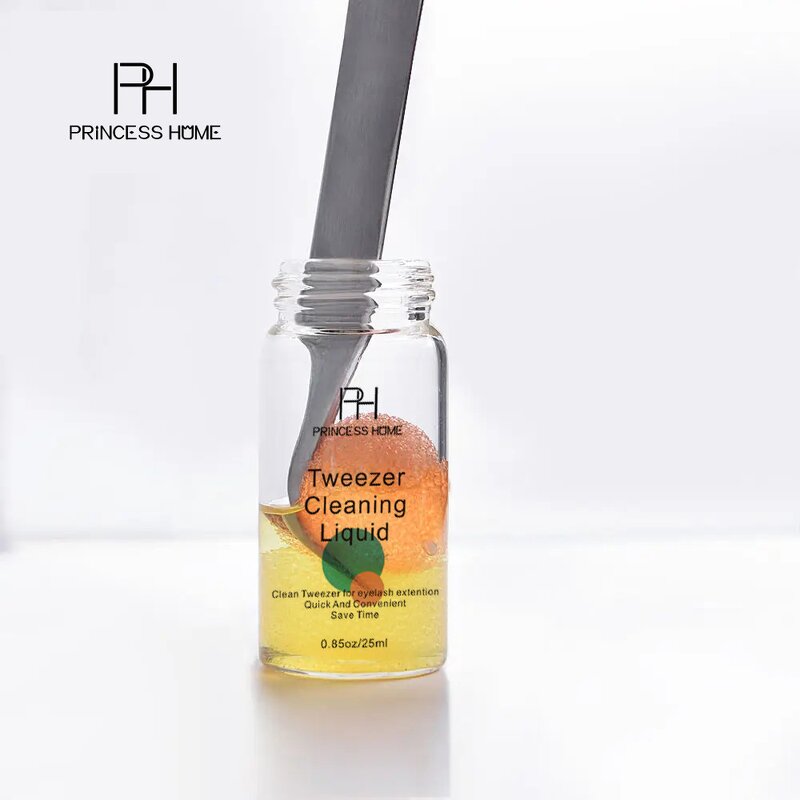 Tweezer Cleaner Manufacturer - Private Label Eyelash Quick Remover Glue Tools Sponge Ball