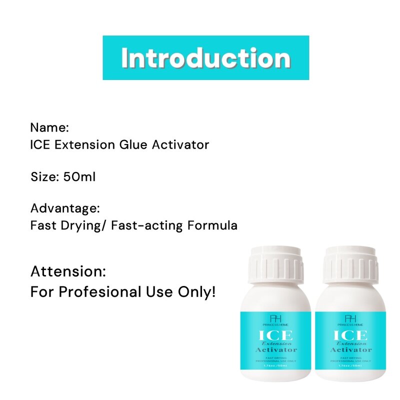 Hair Extension Glue Activator Manufacturer - Private Label 50ml Not Damage Natural Hair
