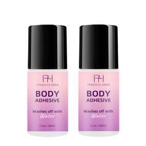 Body Adhesive Glue Manufacturer - Custom Logo Premium Roll on Liquid Fashion Tape Dancers 2oz Sweat Resistant