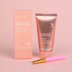 Peeling Face Mask Manufacturer - Collagen Night Wrapping - Jelly Peeling Off Smooth Glow Korean Skincare