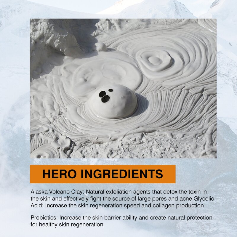 Clay Mask Manufacturer - Dead Sea Black Head Remover - Deep Pore Cleansing Acne Control Face Care