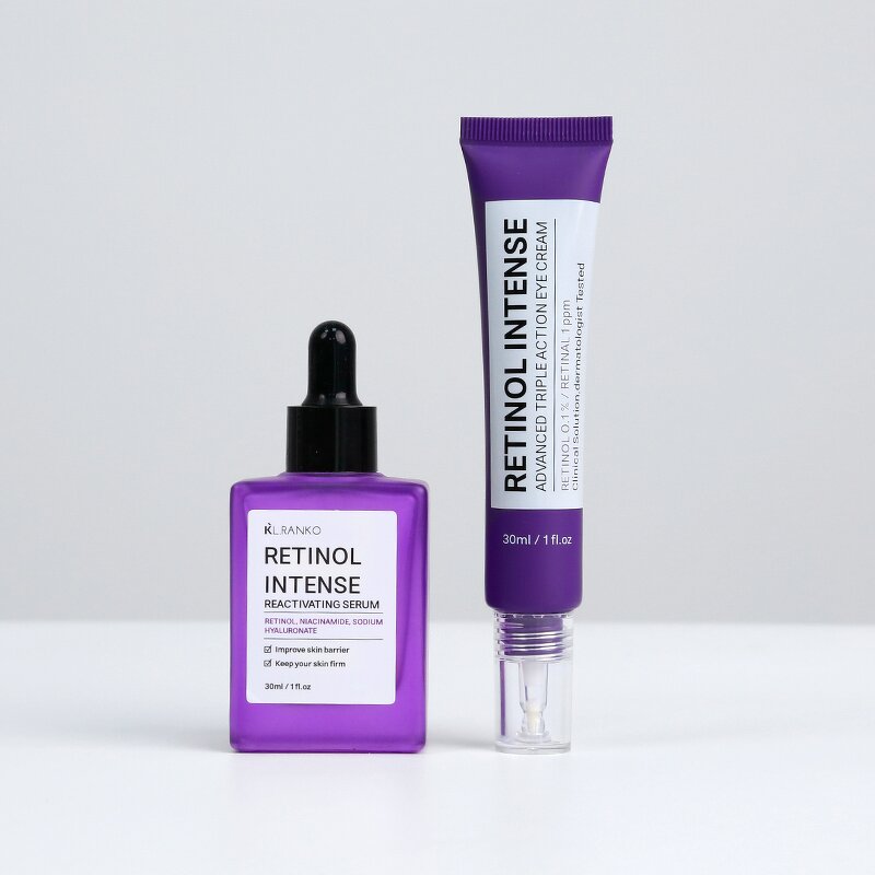 Skincare Set Manufacturer - Retinol Skincare Serum Eye Cream - Anti Wrinkle Anti Aging Firming Skin OEM ODM