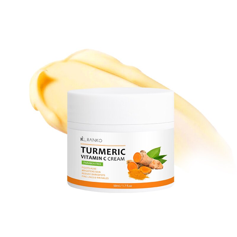 Skincare Set Manufacturer - Turmeric Whitening Routine - Dark Spots Removal Cleanser Toner Serum Cream Mask