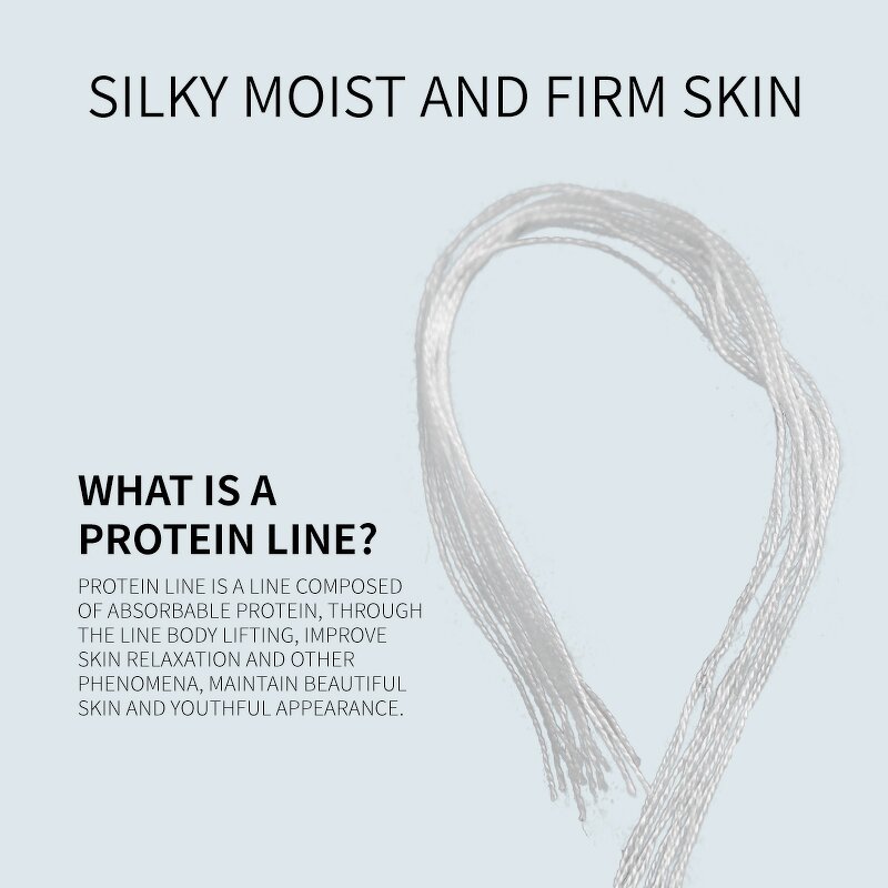 Collagen Threads Manufacturer - Soluble Collagen Protein - Face Line Lift Reduce Fine Lines Anti Wrinkle OEM