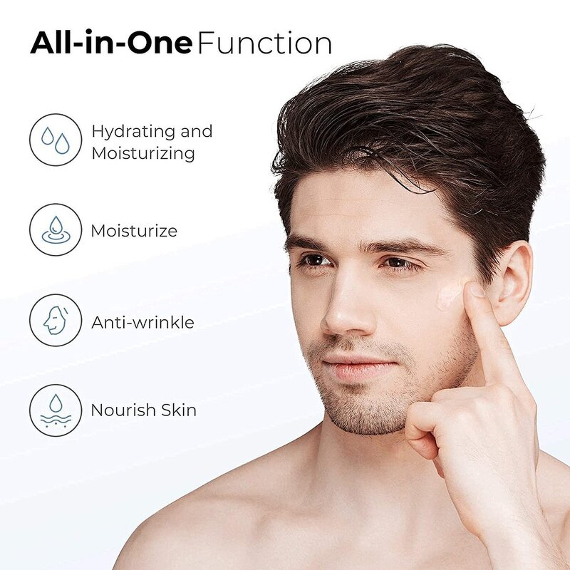 Facial Essence Manufacturer - Men Hyaluronic Acid - Hydrating Anti Aging Skincare Moisture-Boosting OEM