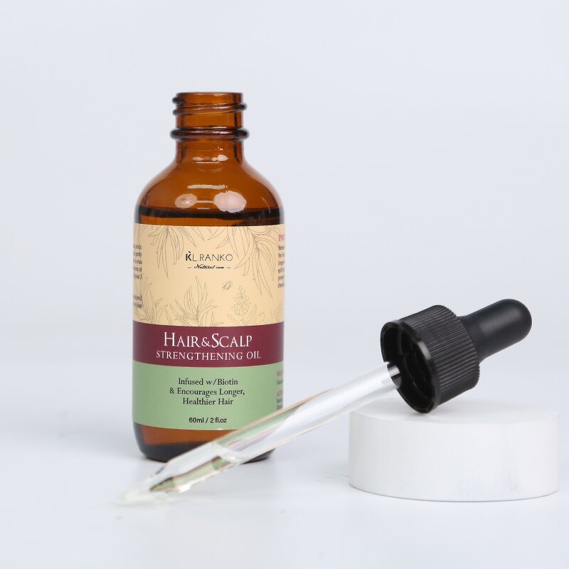 Scalp Oil Manufacturer - Rosemary Mint Biotin - Strengthening Nourishing Hair Growth Serum Private Label OEM