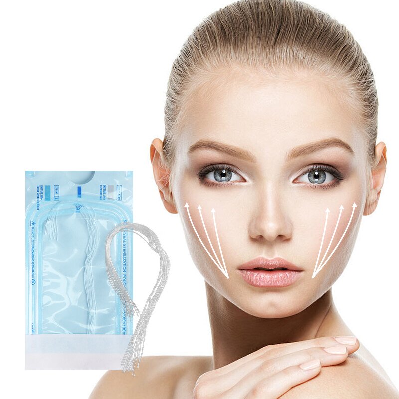Collagen Threads Manufacturer - Soluble Collagen Protein - Face Line Lift Reduce Fine Lines Anti Wrinkle OEM