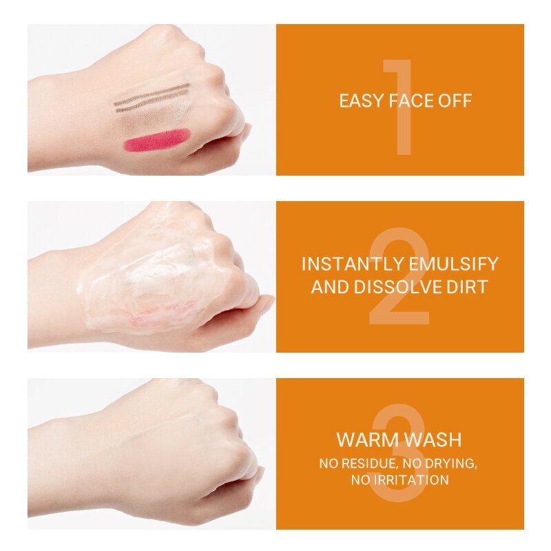 Makeup Remover Oil Manufacturer - Gentle Cleansing Balm - Effective Makeup Remover Korean Skincare Low MOQ OEM