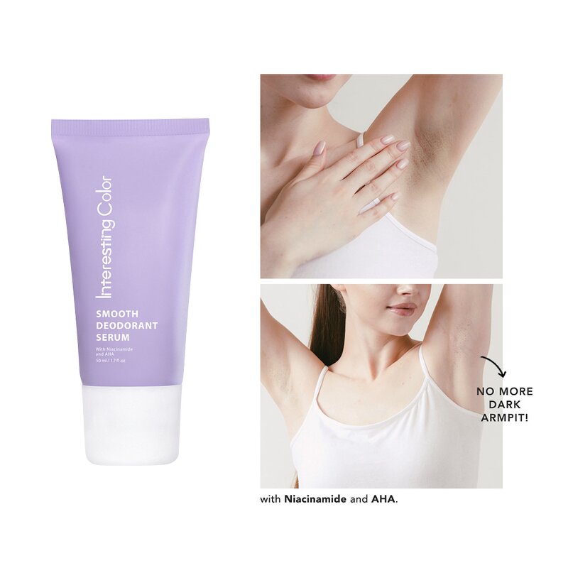 Deodorant Serum Manufacturer - Niacinamide AHA - Long Lasting Whitening Smooth Skin Private Label OEM