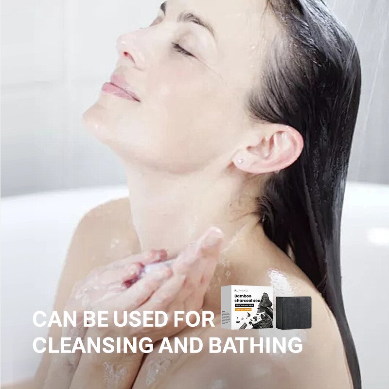 Handmade Soap Manufacturer - Bamboo Charcoal Tea Tree Oil - Exfoliating Men Body Skincare Custom OEM