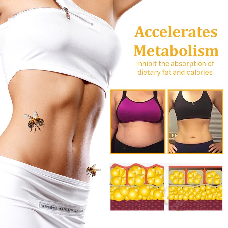 Weight Loss Serum Manufacturer - Bee Venom Intestinal Detox - Belly Button Natural Body Care OEM Private Label