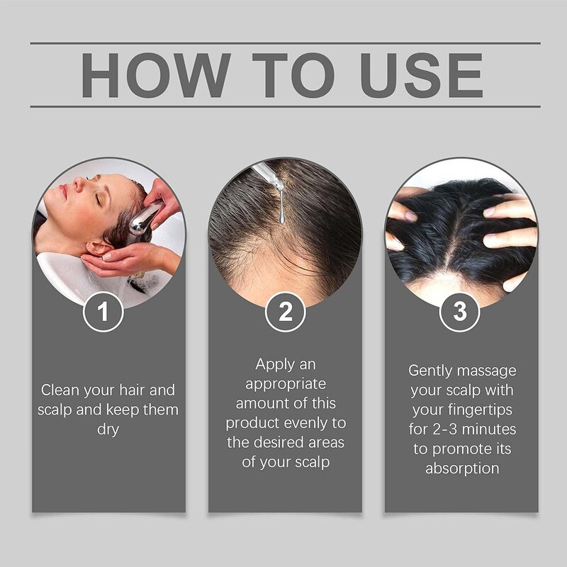 Hair Growth Serum Manufacturer - Deoxyribose Sugar Gel - Thicker Healthier Hair Vegan Haircare Anti Loss