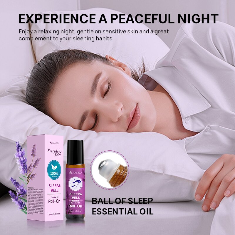 Essential Oil Roll-On Manufacturer - Aromatherapy Blend - Stress Relief Calming Scent Sleep Better Oil Private Label