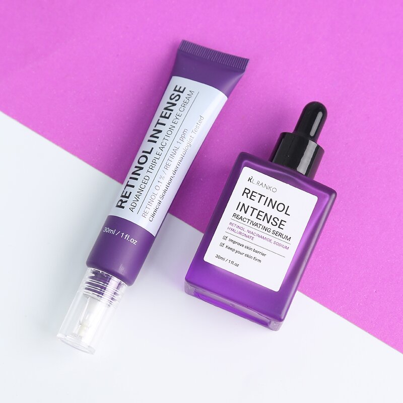 Skincare Set Manufacturer - Retinol Skincare Serum Eye Cream - Anti Wrinkle Anti Aging Firming Skin OEM ODM