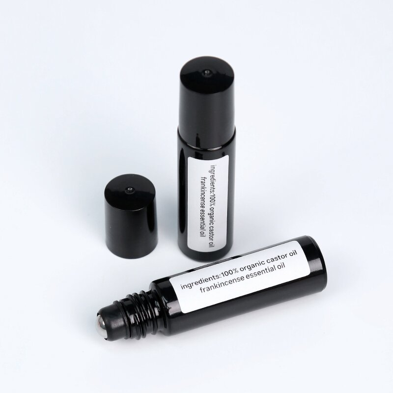 Under Eye Oil Manufacturer - Castor Oil Frankincense - Moisturizing Roller Ball Anti Wrinkle Private Label OEM