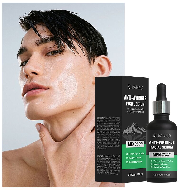 Facial Serum Manufacturer - Men Anti Wrinkle - Brightening Anti Aging Soothing Skin Care Private Label