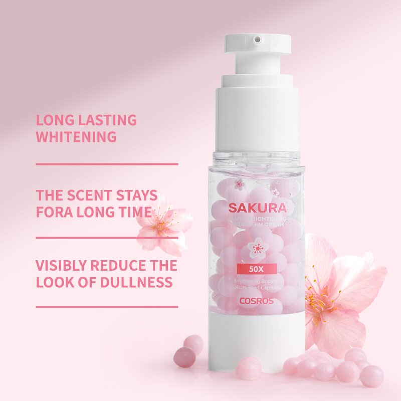 Body Cream Manufacturer - Brightening Sakura Underarm - Dark Spot Remover Intimate Area Whitening OEM
