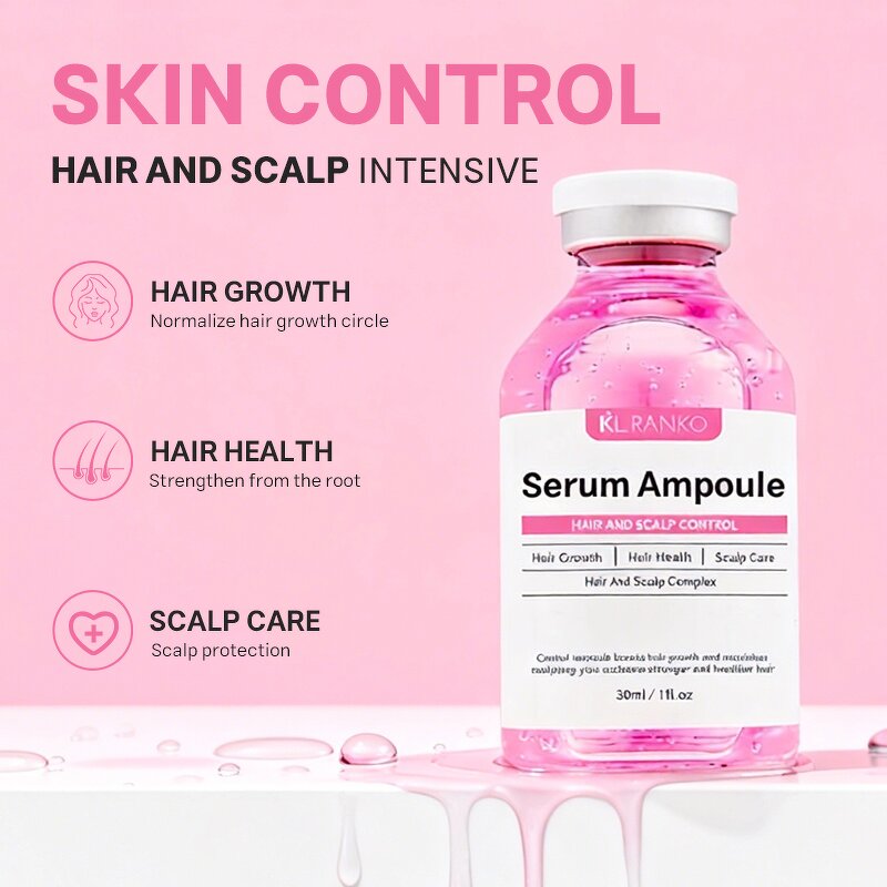 Hair Growth Serum Manufacturer - Scalp Care Intensive Treatment - Stronger Healthier Hair Private Label