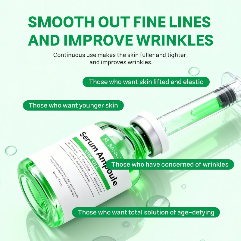 Ampoule Serum Manufacturer - Stem Cell Anti Wrinkle - Lifting Hydration Youthful Elastic Skin Repair