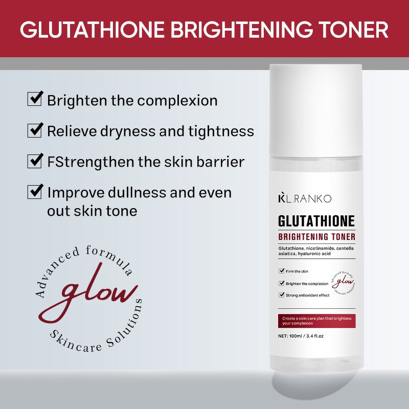 Toner Manufacturer - Glutathione Brightening - Skin Tone-Evening Hydrating Radiant Clear Skincare OEM